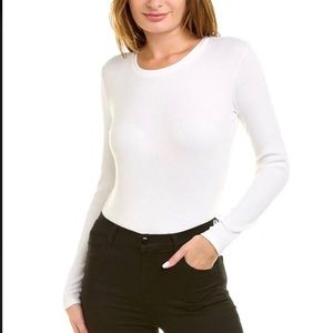 ZARA Ribbed Long Sleeve Bodysuit